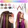 6000 Strands Hair Tinsel Kit in 20 Colors, Glitter Tinsel Hair Extensions Kit Heat-resistant, Fairy Hair Tinsel Tool for Shiny Hair Extension, Women Girls Hair Accessories at Party