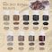 4500 Pcs Beads for Hair Extensions 5 mm Silicone Lined Beads Microlink Rings Human Hair Extension Tools, 9 Colors