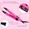 Lothee Fusion Hair Extensions Tool with Keratin Glue Granule Beads, Us Plug, B Head(Pink)