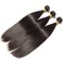 Feibin Straight Human Hair Bundles 12 12 12 Inch Trippy Hair Bundles Human Hair 100% Brazilian Unprocessed Raw Hair Bundles Weft Weave Bundles Human Hair Extensions For Black Women Natural Color
