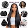 Feibin Straight Human Hair Bundles 14 14 14 Inch Trippy Hair Bundles Human 100% Brazilian Unprocessed Raw Hair Bundles Weave Bundles Human Hair Extensions For Black Women Natural Color