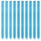 FESHFEN Colored Clip in Hair Extensions - 10 PCS Skyblue Light Blue Highlighted Hair Piece Straight Synthetic Clip in Hairpieces for Women 22 inch