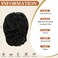Claw Clip Short Ponytail Messy Bun Hair Piece Bendable Hair Branch Extensions Fluffy Wavy Curly Synthetic Versatile Black Hairpieces