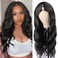 V Part Wig Human Hair Body Wave for Black Women Wigs Human Hair Glueless Wear and Go U Part Human Hair Wig 100% Body Wave Human Hair Wig Beginner Friendly 180% Density Natural Color (16 inch)