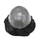 PU Toupee For Mens Hair Piece Real Human Hair Poly Skin Mens Toupee Hair System For Men Hair Piece For Men Hair Replacement Natural Hairline 8x10Inch Medium light density 1# JET BLACK