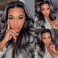 Human Hair Bundles P1B/GREY Human Hair Bundles 10 12 14 inch Body Wave Human Hair Bundles Highlight Grey Human Hair Bundles Brazilian Human Hair Quick Weave for Hair Extension