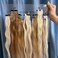 Tape in Placement Board Hair Extensions Hanger Carrier Hair Display Holder Rack with Clips Hairpin Hair Styling Hairdressing for Tape In Hair Extensions Hair Beauty Salon
