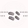 GOO GOO Invisible Elastic Wire for Wire Hair Extensions Brown 3 Adjustable Fish Line 7.3 Inch 8 Inch and 10 Inch with 2pcs Stainless Steel Clips