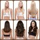 GOO GOO Tape in Hair Extensions Balayage Expensive Brunette Real Human Hair Extensions Seamless Straight Human Hair Extensions 50g 20pcs 24inch