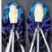 Ombre Blue Lace Front Wig Human Hair 3 Tones Navy Blue to Dark Blue Human Hair Wig Body Wave Hd Lace Frontal Wig 13x4 Pre Plucked With Baby Hair Multi Colored Blue Ombre Wig 28 Inchs 150% Density
