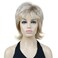 Lydell 16" Long Soft Shaggy Layered Wig Classic Cap Full Natural Synthetic Wigs (15BT613 Blonde Mix)