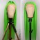 Green Lace Front Wigs Long Straight Hair Light Green Wig Glueless Synthetic Lace Front Wigs for Fashion Women 24 Inch