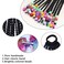Kids Ponytail Extension Girls Braids Hair Extensions With Beads Hair Extension Braid Synthetic Hairpieces With Bows Wigs Beaded Braided Clip For Girls Toddler Children Gift