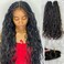 Crochet Boho Locs Brading Hair with Body Wave Human Hair Pre_Looped Goddess Dreadlocks Hair Extensions for Black Women Natural Color 22inch 72 Strands(3 Pack)