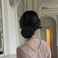 Beavorty Jaw Clip Bun Hair Hair Bun Chignon Hair Hair Donut Extension Black Wig Grip Bride Donut Chignon Chignon Clip Hair Bun Extension Synthetic Fiber Hair