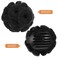 Beavorty Jaw Clip Bun Hair Hair Bun Chignon Hair Hair Donut Extension Black Wig Grip Bride Donut Chignon Chignon Clip Hair Bun Extension Synthetic Fiber Hair