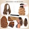 Hair Extension Holder - Professional Full Length Weft Styling Tool for Multi-Layer Hair Washing, Drying, Coloring, Styling &amp; Storing