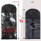 Hair Extension Holder, Extra Long Wig Storage Bag with Hanger, Wig Storage for Multiple Wigs Hairpieces, Portable Wig Bags Storage Style Hair Travel Hair Extensions Bag (31.5 Inch, 1Pcs Black)