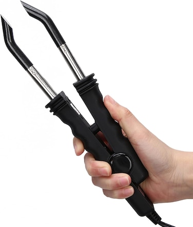 ANGGREK Hair Extension Iron - Adjustable Temperature Connector Iron with US Plug 110V for Hair Extensions