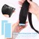 Tape in Hair Extensions Plier &amp; 2 Sheets Hair Extension Tape,Stainless Steel Flat Surface Sealing Hair Extension Tools,Tape in Pliers Hair Extensions Pliers,for Women Hair