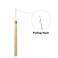 Hair Extension Tool Kit, Bead Device Tool, Silicone Lined Links Beads, Curved Hair Plier, for Tinsel and Feather Hair Extensions or Removal (Black)