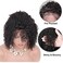 Short Afro Kinky Curly Bob Lace Front Wigs Human Hair 13x4 Kinky Curly Lace Frontal Wigs for Black Women Brazilian Virgin Human Hair Pre Plucked with Baby Hair 150 Density Natural Color 12 Inch