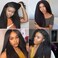 28 30 32 inch Yaki Bundles Human Hair #1B Kinky Straight Bundles Grade 8A Remy Yaki Straight Human Hair 3 Bundles Double Weft Human Hair Bundle