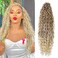 Goddess Locs Crochet Hair 26Inch Curly Faux Locs Crochet Hair,6Packs Pre-looped River Locs Bohemian Locs Crochet Braids for Black Women(26inch 27/613)
