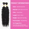 FDX Human Braiding Hair for Boho Braids 18 Inch Deep Wave Bulk Human Hair for Braiding 2 Bundles Bohemian Boho Hair for Braiding 100% Brazilian Curly Wet and Wavy Human Braiding Hair 1B Black