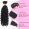 FDX Human Braiding Hair for Boho Braids 18 Inch Deep Wave Bulk Human Hair for Braiding 2 Bundles Bohemian Boho Hair for Braiding 100% Brazilian Curly Wet and Wavy Human Braiding Hair 1B Black