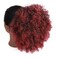 Afro Puff Drawstring Ponytail Extension for Black Women 12 Inch Short Afro Curly Ponytail Extension Clip On Kinky Drawstring Curly Ponytail Bun (1B/BUG#)