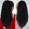 Long Curly Drawstring Ponytail Extension for Women 26 inches Black Long Wavy Clip in Ponytail Synthetic Long Black Drawstring Ponytail for Daily Party Use
