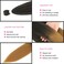 28inch Blonde Ombre Braiding Pre Stretched Hair Extensions 4pcs/pack 1B 27# Braiding Hair Hot Water Setting Styles(1B/27#)