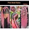 Herina Pink Braiding Hair One Pack Baby Pink Fake Braids In Hair Extensions Colored French Pink Braid High Temperature Fiber Light Pink Jumbo Braids(1pc/pack)