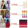 Herina White Braiding Hair Extensions 3pcs Fake Braids White Color For Bubble Braids Jumbo Braiding Hair White Braiding Hair For Women(3pc/pack)