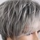 HAIRCUBE Easy Care Wigs Pixie Cut Human Hair Wigs for Women Pretty Short Gray Wigs for Women Natural Realistic