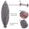 Hairro Passion Twist Hair 16 Inch, Soft Locs Crochet Hair, Pre Separated Springy Afro Twist Hair 4 Packs Marley Twist Braiding Hair for Faux Locs Synthetic False Hair Extension for Black Women Grey