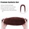 Springy Afro Twist Hair, Hairro 16 Inch Pre-Separated Marley Twist Braiding Hair 6 Packs, Orange Passion Twist Hair for Soft Locs Crochet Braids Hair Extension for Black Women(Dark Auburn)