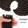 Niseyo Pre twisted Bob Spring Twist Hair 6 Inch 7 Packs Short Pre-looped Crochet Braid (4#/Brown)