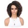 Short Dreadlock Wig Twist Braided Wigs Faux Locs Wig for Women and Men African American Twist Braiding Synthetic Wig Afro Curly Wig (1B/30#)