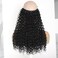 Curly Hair Extensions Invisible Wire Hair Extensions with Transparent Wire Adjustable Size 3 Secure Clips Long deep Secret Synthetic Curly Braiding hair