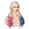 ColorGround Blonde with Blue and Pink Pigtails Wig (Wig Only)