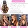 SKYDO Ombre Lace Front Wig Human Hair 4/27 Colored Highlight Body Wave Lace Front Wigs Human Hair 180 Density 13x4 Hd Lace Front Wig Pre Plucked with Baby Hair Glueless Wigs for Women 28inch