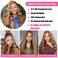SENSAIRUITE Highlight Ombre Lace Front Wigs Human Hair Pre Plucked 13x4 Body Wave Frontal Wigs Human Hair 180% Density 4/27 Colored Honey Blonde Lace Front Wig for Women 18 Inch
