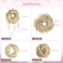 HOOJIH Messy Bun Hair Pieces, 4 Pieces Messy Bun Straight Bun Hair Pieces for Women Wavy Tousled Updo Short Ponytail Hair Extensions Large Bun with Elastic Band - Smoke Gray
