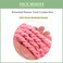 Passion Twist Hair 30inch Pink Pretwisted Passion Twist Crochet Hair 1Pack Light Pink Long Passion Twist Hair,Pre-Looped Water Wave Synthetic Natural Curly Braid Hair Extensions