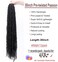 Passion Twist Hair 30 inch PreTwisted Long Passion Twist Crochet Hair Pre Looped Bohemian Curly End Crochet Hair for Black Women Yanky Passion Twist Crochet Hair Water Wave Crochet Braids Extensions