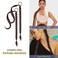 YOGFIT 2PCS DIY Braid Ponytail Extension, Long Straight Wrap Around Ponytail Hair Extensions Natural Soft Synthetic Hairpieces for Women Daily Wear