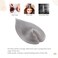 MY-LADY Human Hair Toppers Without Bangs For Women 10 Inch GREY Silk Base 150% Density Clip in Toppers Top Hair Pieces for Thinning Hair Hair Loss