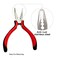 Hair Extensions Tools Kit Professional Hair Styling Tools Accessory 500 Pcs Micro Ring Beads 1 Plier 2 Hook Needle Pulling Loop, for Fairy Hair Tinsel I tip hair extensions.